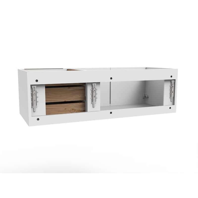 Alpine 48" Wall Mounted Bathroom Vanity (Base Only)