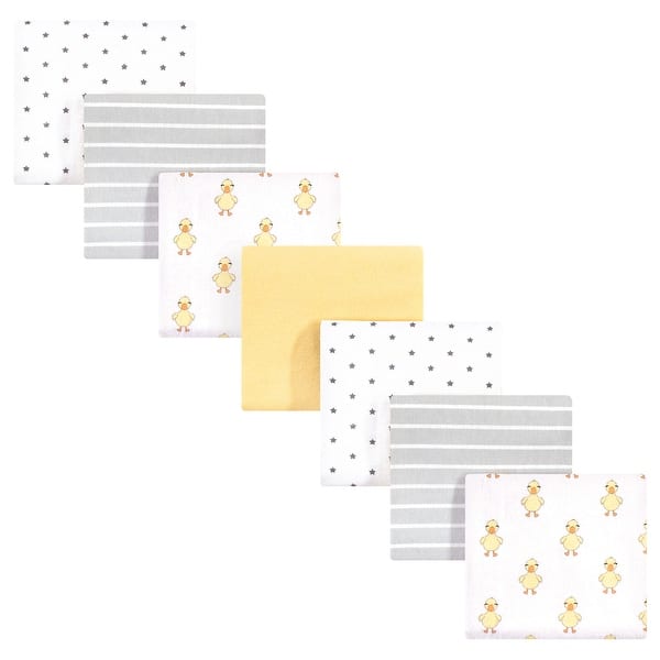 slide 1 of 1, Hudson Baby Infant Boy Cotton Flannel Receiving Blankets Bundle, Duck, One Size - Duck - One Size One Size - Duck
