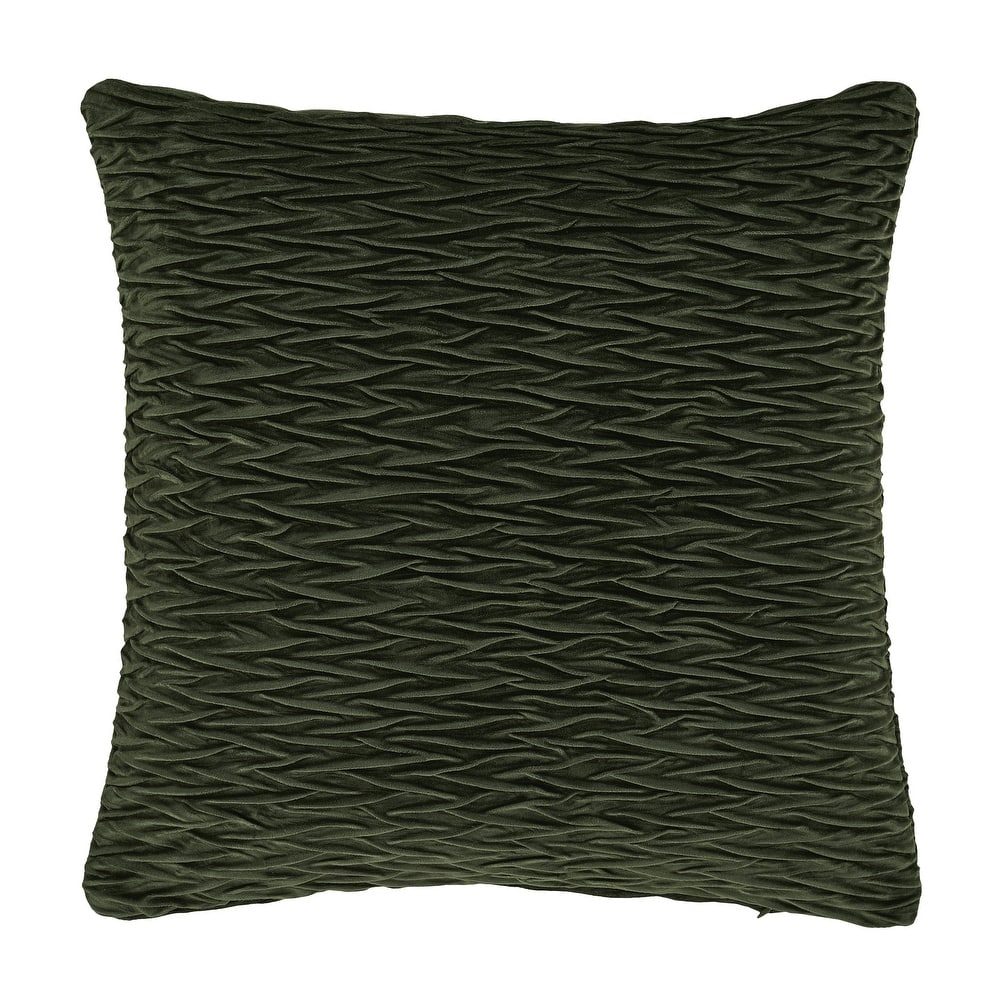 Townsend Ripple Pillow 20" Square Decorative Throw Pillow Cover