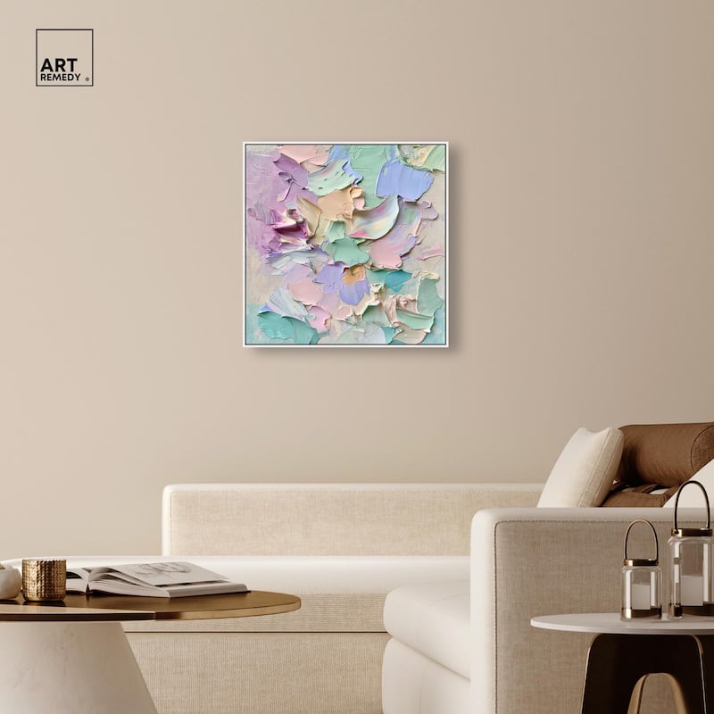 Flowing Mousse II Canvas by Art Remedy
