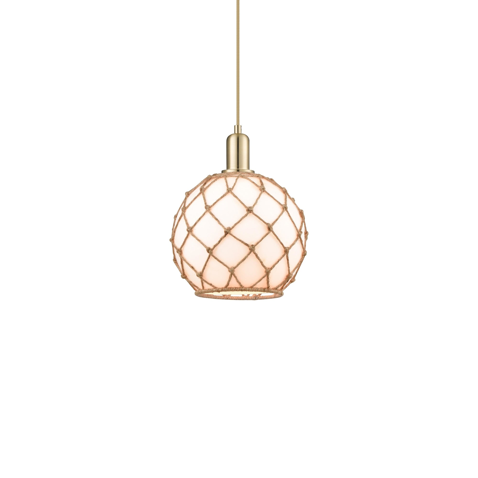 Innovations Lighting 716-1P-13-10 Farmhouse Rope Pendant Farmhouse