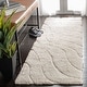 preview thumbnail 50 of 101, SAFAVIEH Florida Shag Hervor Soft Serene Waves 1.2-inch Thick Rug 2'3" x 4' - Creme - Rectangle