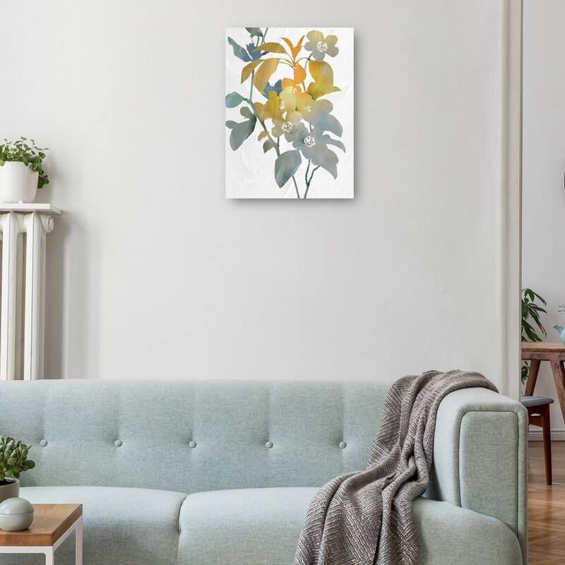 Modern Botany II By Studio Arts Canvas Art Print