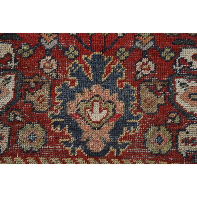 Mahal Persian Antique Area Rug Hand-Knotted Wool Carpet - 6'9"x 9'11"