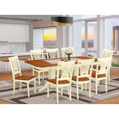 Dining Table Set 5 Piece - Kitchen Table with Chairs, 40x60/78" Extendable Table