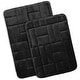 preview thumbnail 25 of 131, Clara Clark Ultra Soft Non Slip and Absorbent Bath Rug - Tiled Velvet Memory Foam Bath Mat