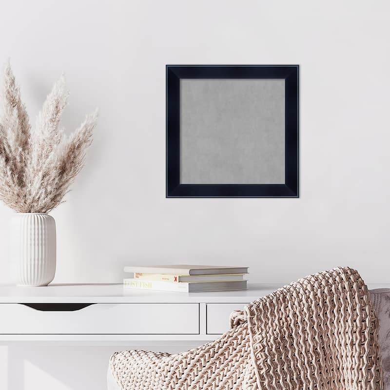 Amanti Art Madison Black Framed Magnetic Board