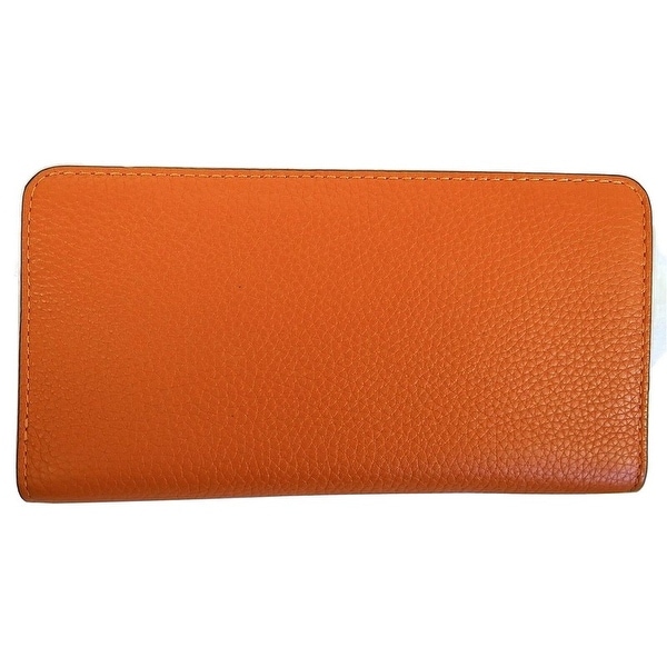 michael kors hamilton wallet orange