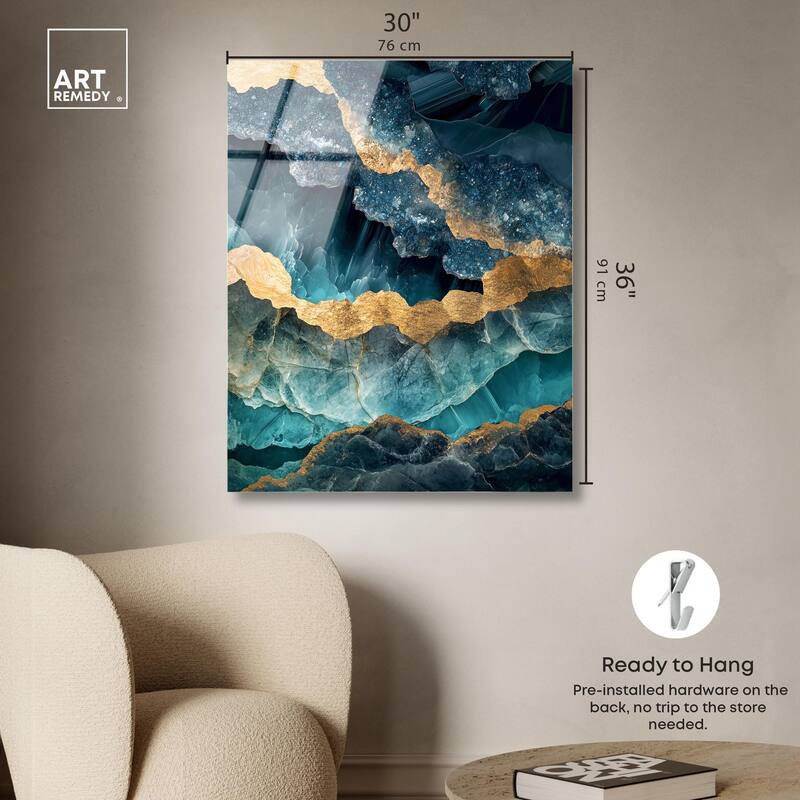 Power Edge II Acrylic by Art Remedy, Ready to Hang