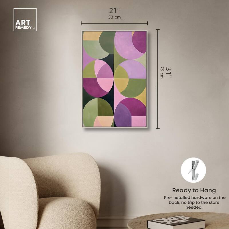 Purpurea II Canvas by Art Remedy