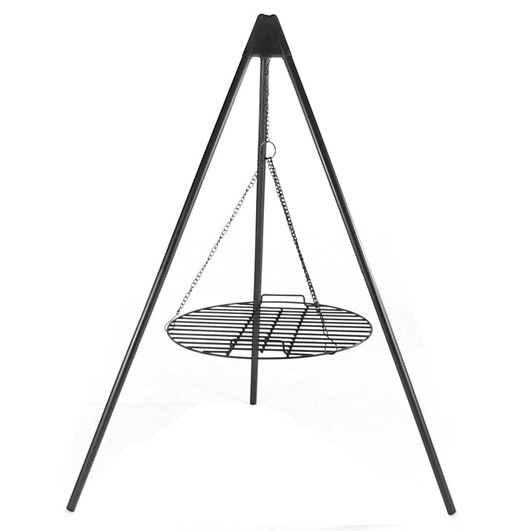 Sunnydaze Tripod Grilling Set with Cooking Grate - Black ...