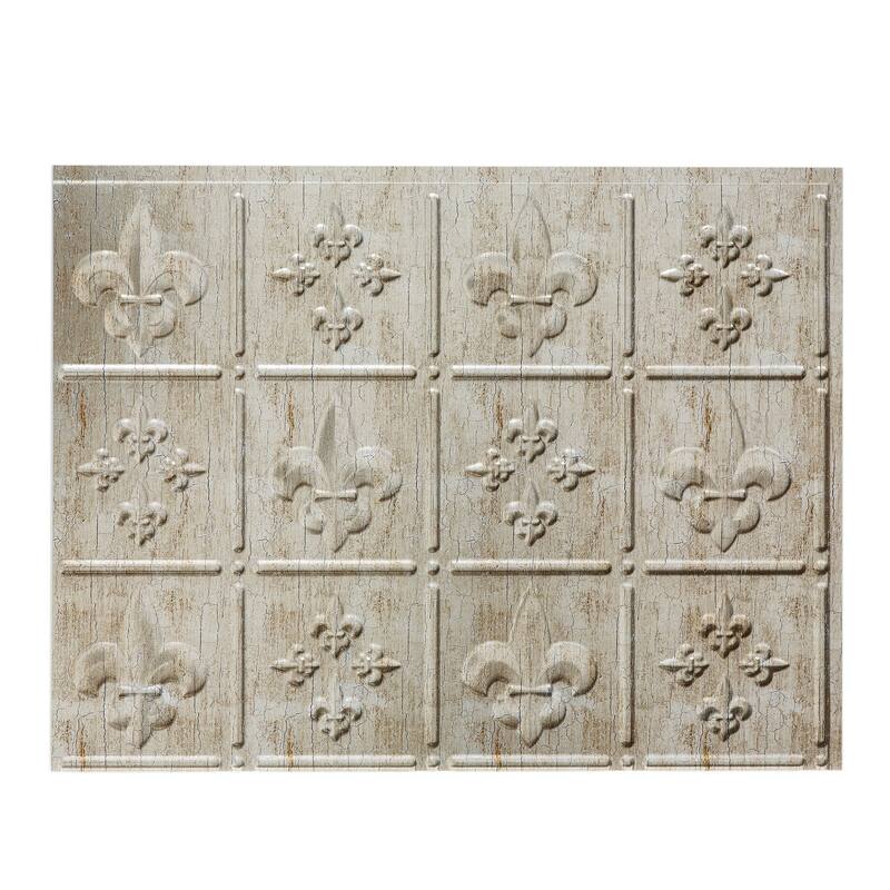 FASÄDE Fleur de Lis Decorative Vinyl Backsplash Panel