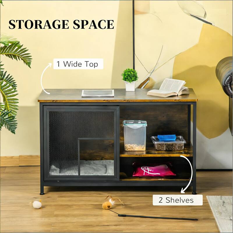 End Table Pet House,Wooden Cat House