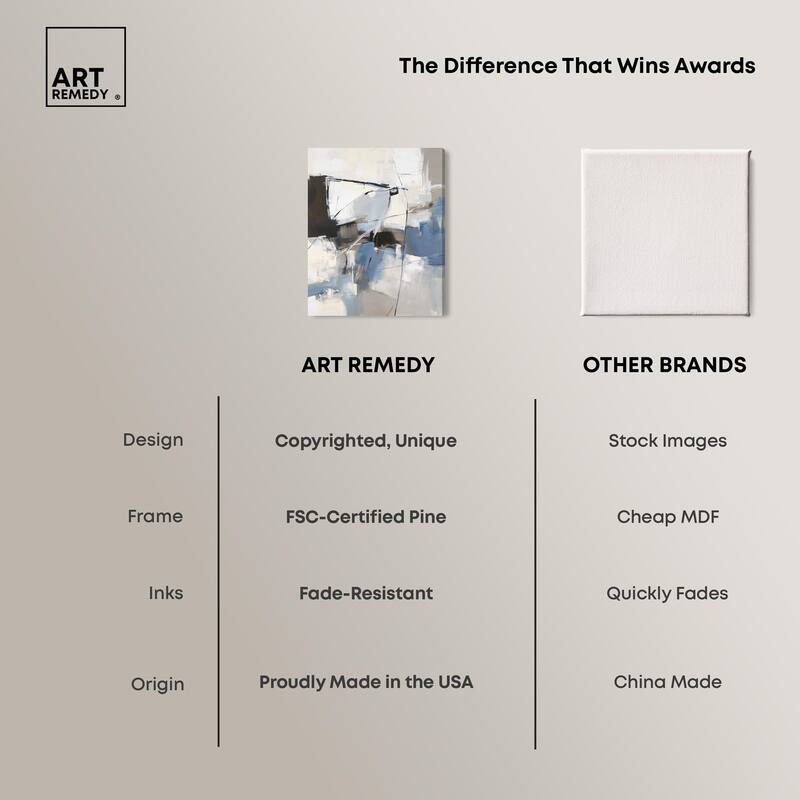 Glimpse of Infinity III Canvas by Art Remedy, Gallery Wrapped