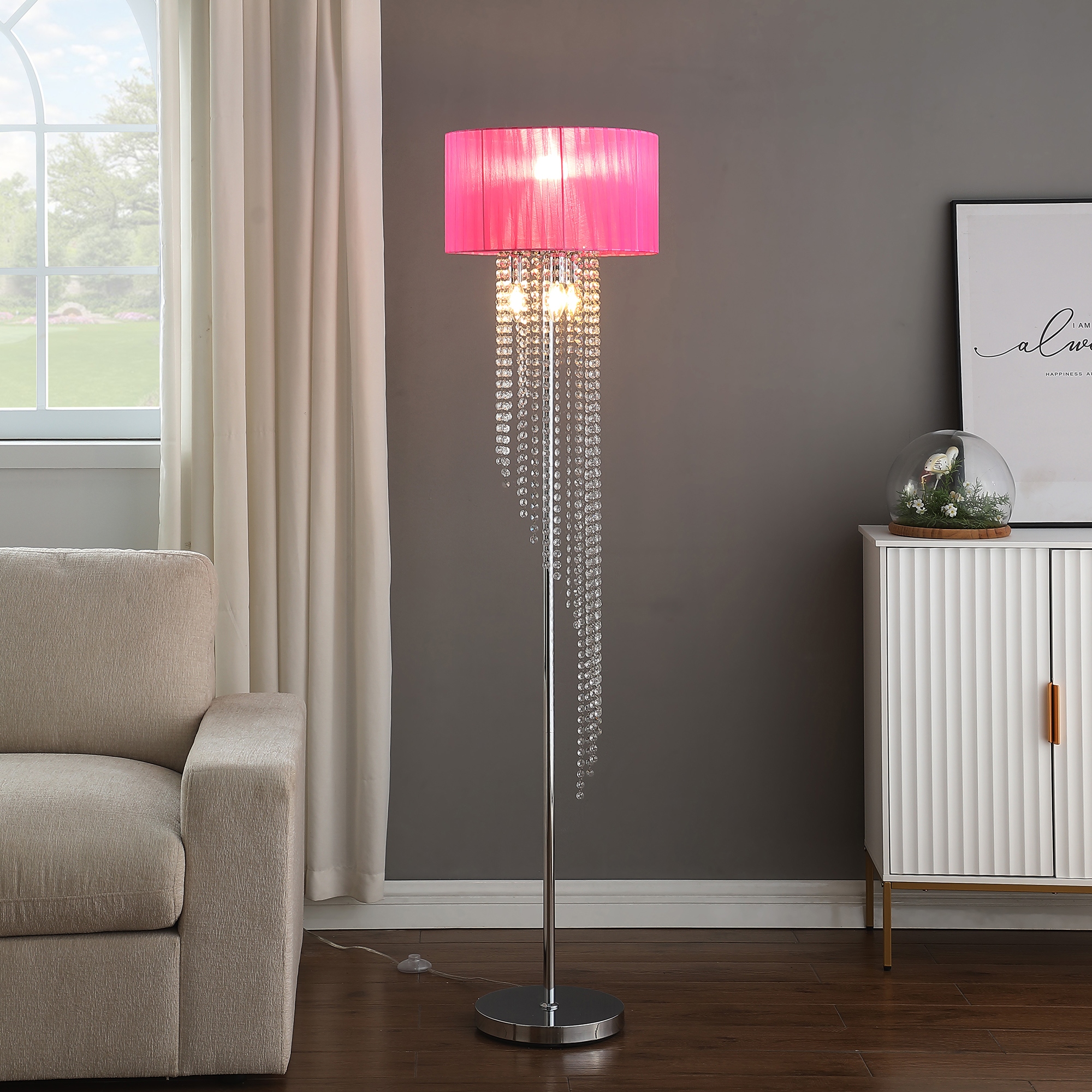 Surpars house crystal floor lamp cheap