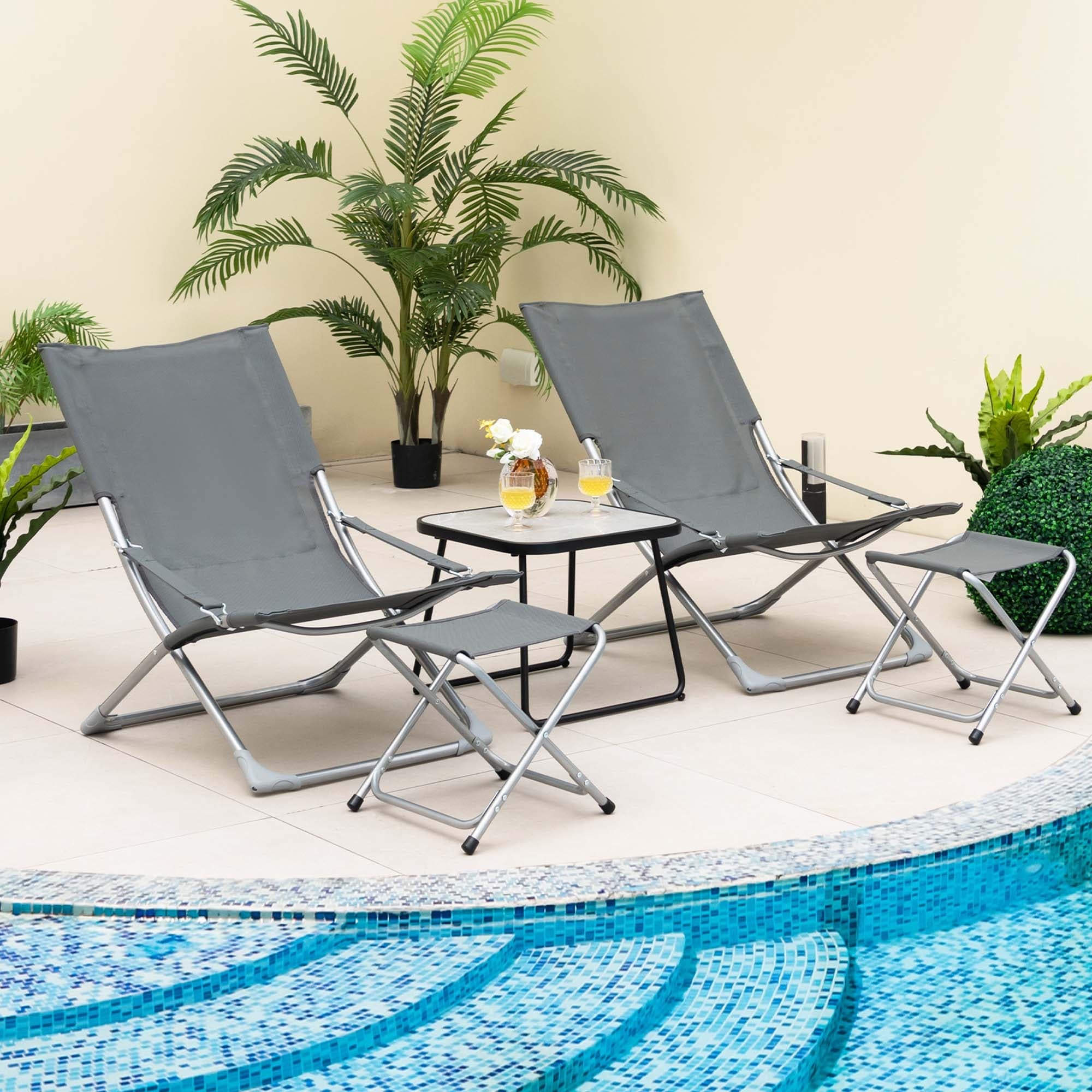 Folding sling ottoman new arrivals