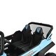 preview thumbnail 78 of 93, 24V 4WD Kids Electric UTV Ride-On Car, Dual Seat with Remote Control, Easy-Drag System, Soft Brake & Spring Suspension