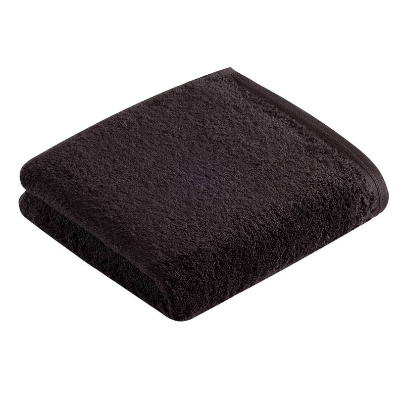 VOSSEN Vegan Life Hand Towel - Anthracite - 19.5"x39"