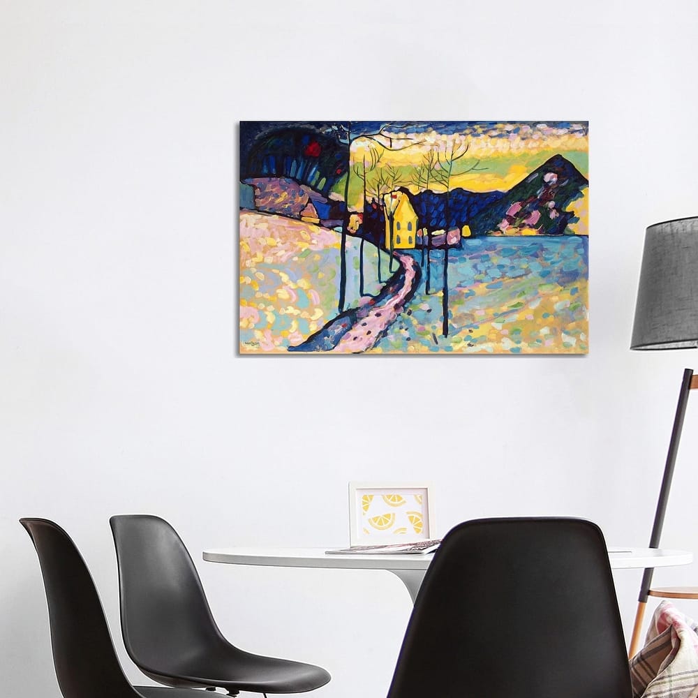 iCanvas "Winter Landscape" by Wassily Kandinsky Canvas Print