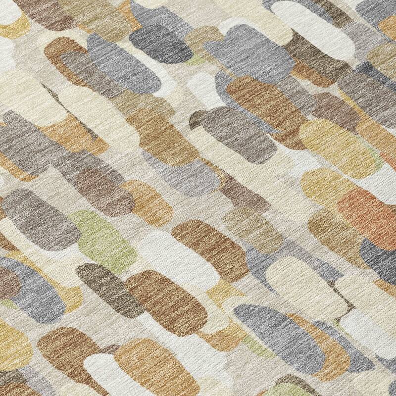 Machine Washable Indoor/ Outdoor Contemporary Drew Chantille Rug