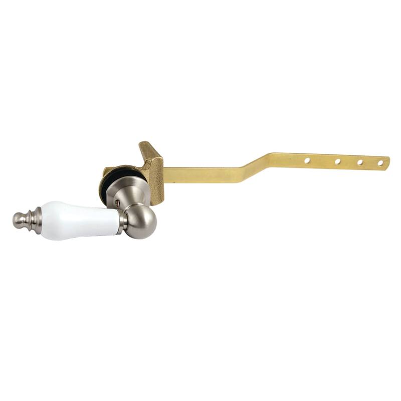 Victorian Toilet Tank Lever - Brushed Nickel