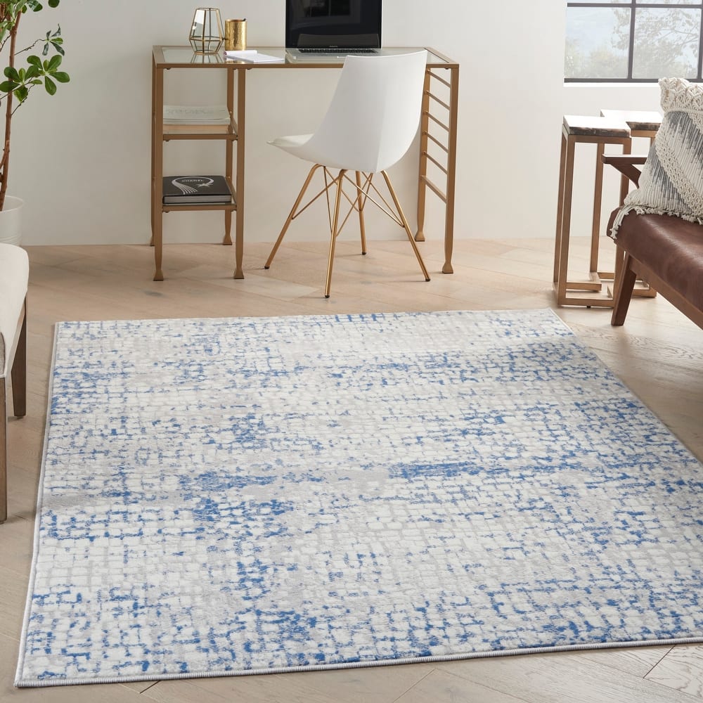 Nourison Whimsicle Modern Geometric Abstract Area Rug