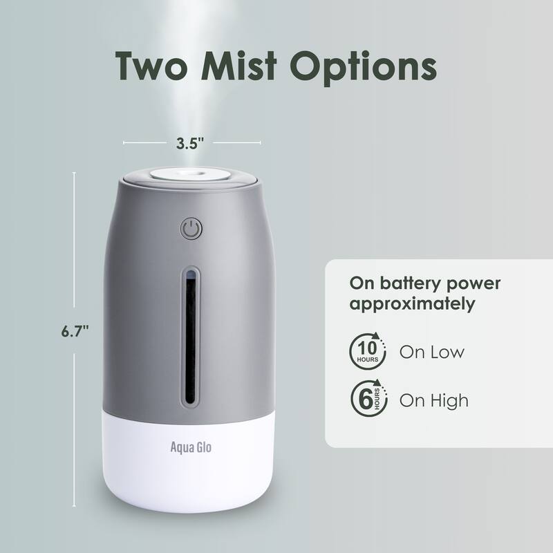 Airvana AG260HUM Aqua Glo Portable Ultrasonic Cool Mist Humidifier