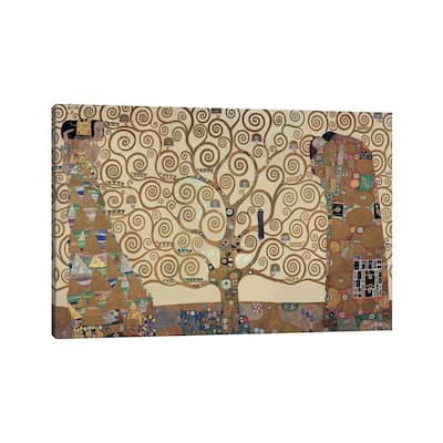 iCanvas "The Tree Of Life" by Gustav Klimt Canvas Print