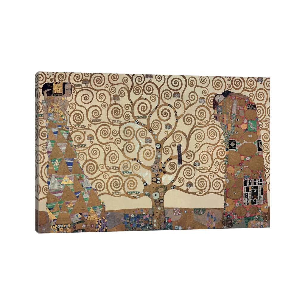 iCanvas "The Tree Of Life" by Gustav Klimt Canvas Print