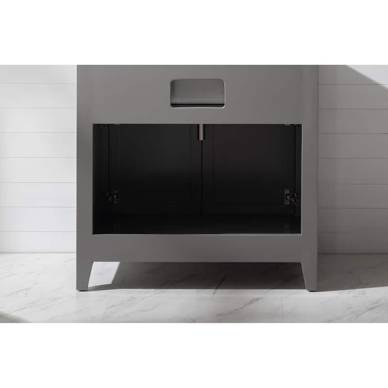 Burbank 36" Single Vanity in Grey
