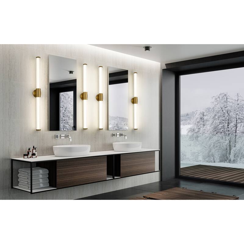 Z-Lite 1020-40W-LED Warwick 2 Light 41" Wide Bath Bar