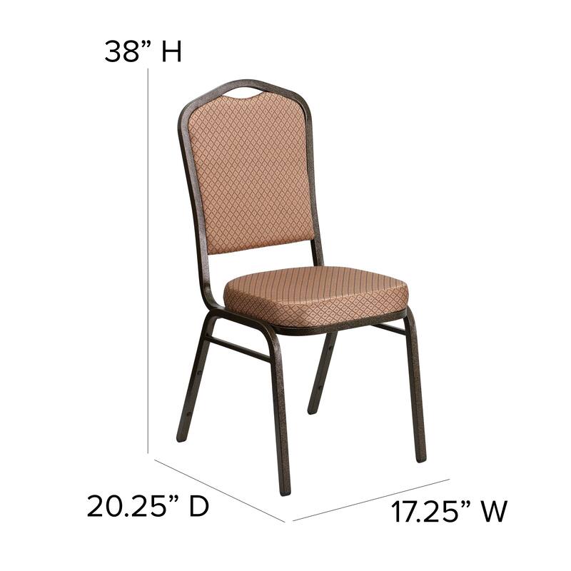 Crown Back Stacking Banquet Chair