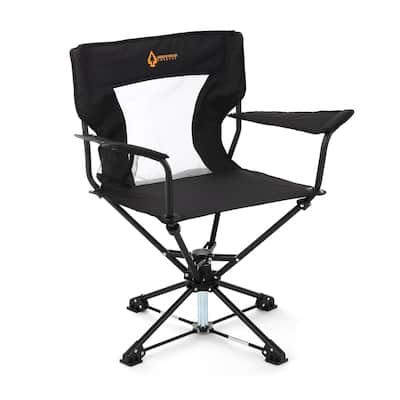 ARROWHEAD KKS0263U Charcoal Black Swivel Hunting Seat