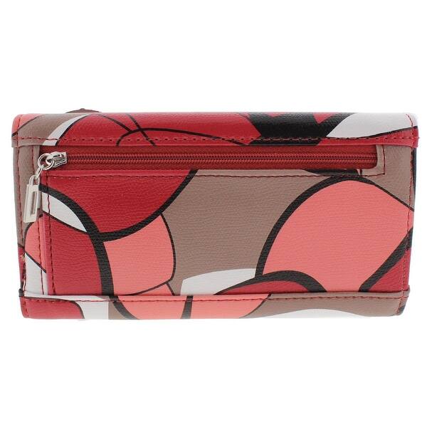 Shop Guess Womens Liya Clutch Wallet Floral Studded O S