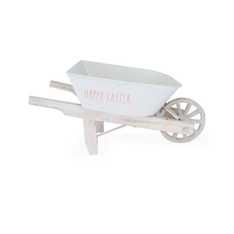 Rae Dunn Decorative Easter Wheelbarrow