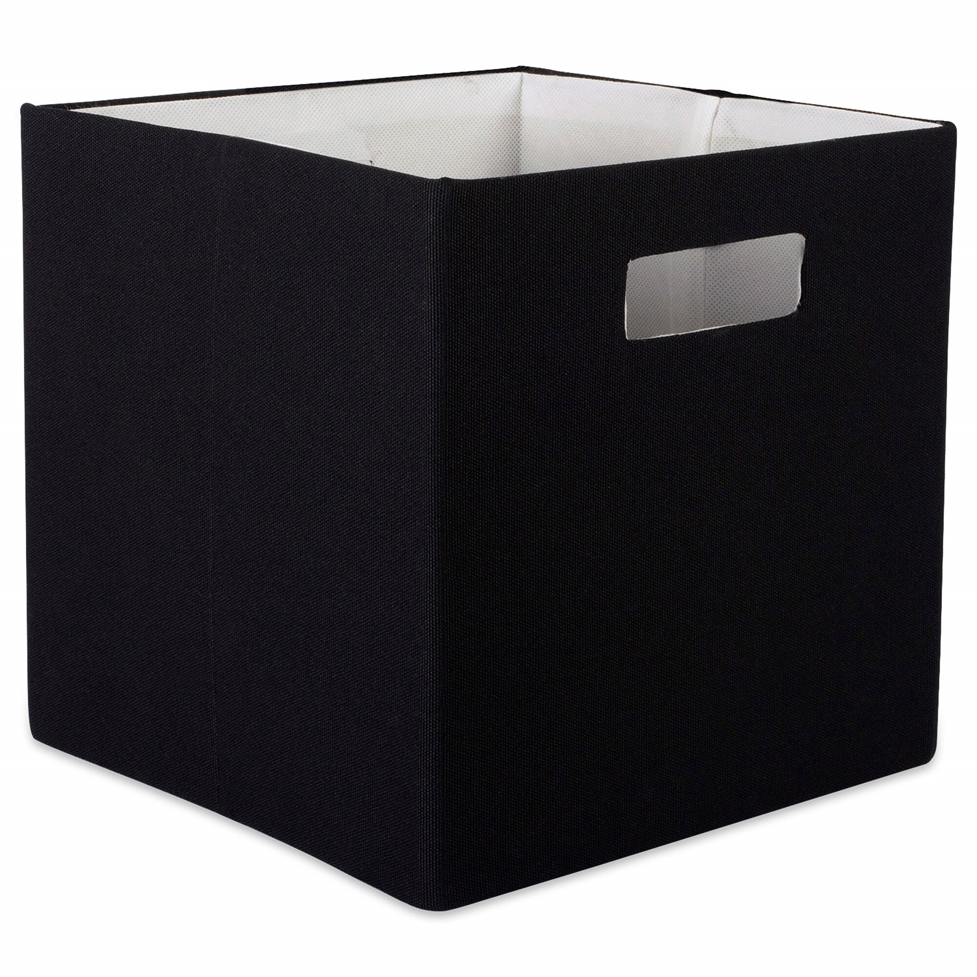 Shop 11 Black And Ivory Square Foldable Storage Bin N A Free