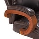 preview thumbnail 20 of 29, La-Z-Boy Big and Tall Trafford Executive Office Chair with AIR Lumbar Technology