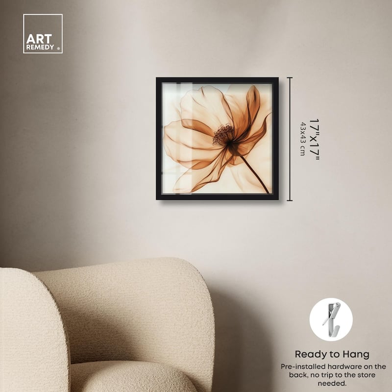 Fragile Elegance II Shadowbox by Art Remedy