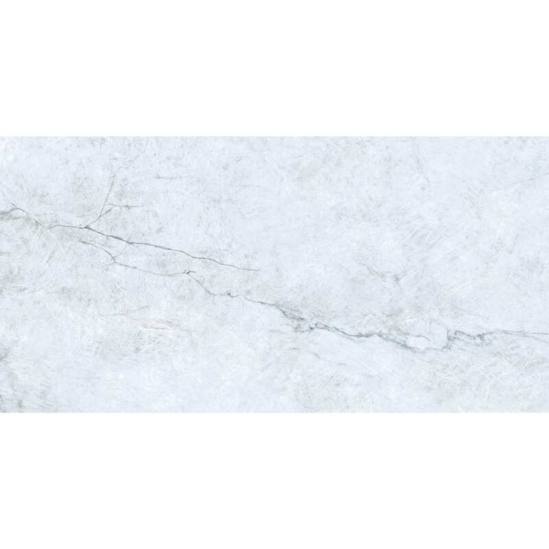 The Tile Life Beau 24x48 White Porcelain Floor & Wall Tile