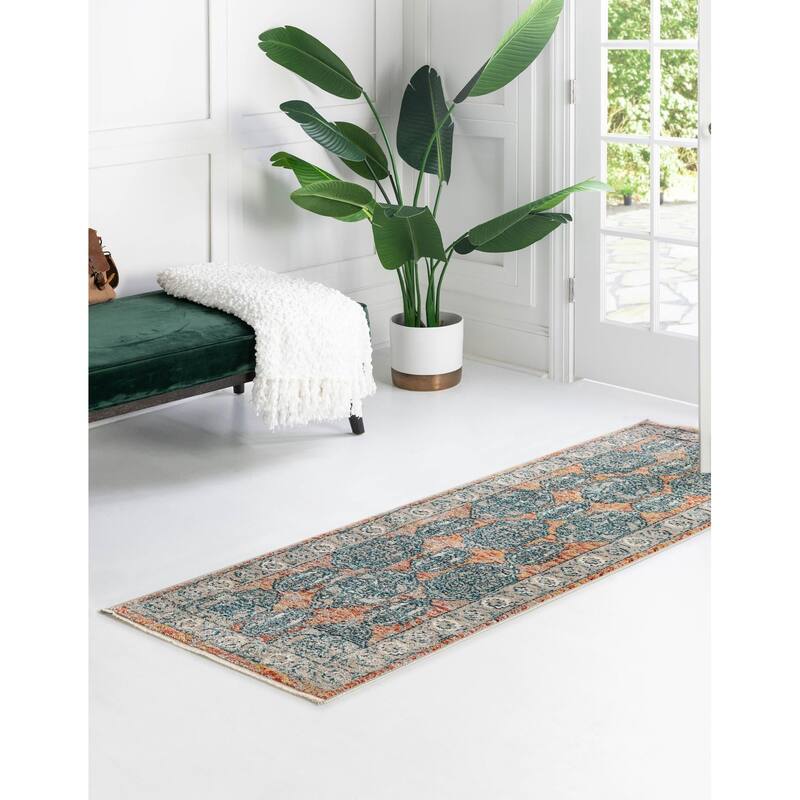 Traditional Nixa Collection Area Rug