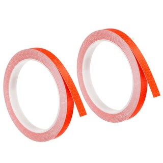 Bright Neon Orange Reflective Tape Roll - 2 Inch X 30 Foot For Safety & Visibility