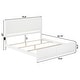 preview thumbnail 78 of 174, Canyon Foundation Bed Frame with Matching Footboard