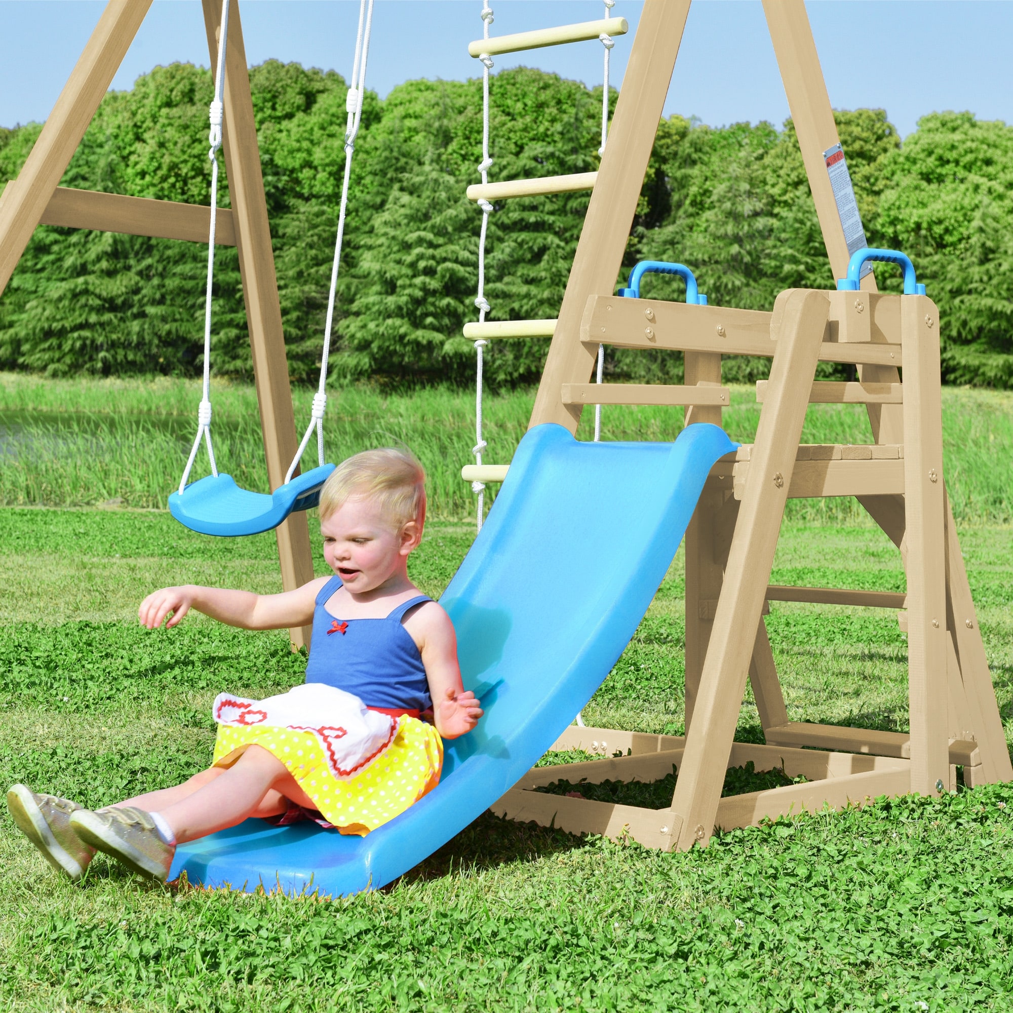 Slide and swing set argos clearance