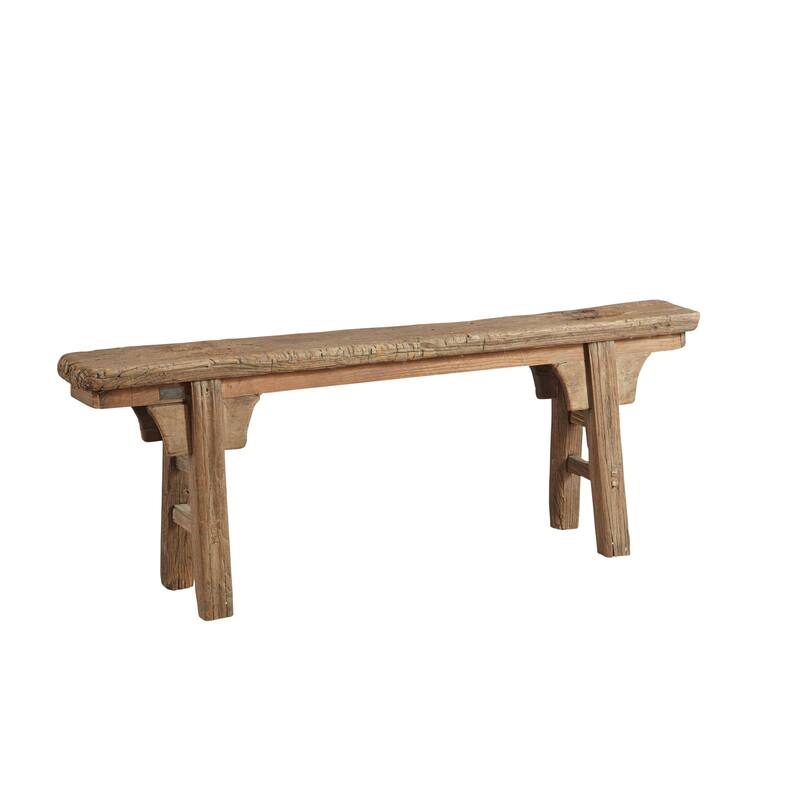 Furniture Classics Peasant Antique Reclaimed Wood Bench