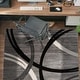 preview thumbnail 4 of 26, World Rug Gallery Contemporary Abstract Circles Design Area Rug