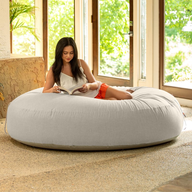 Coza Cocoon Sun Bed - Giant Outdoor Round Lounge for Resort Style & Beachfront Relaxation