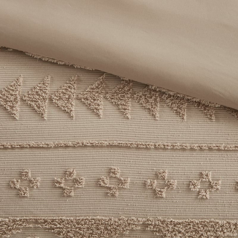 2 PCS Twin/Twin XL Chenille Oversized Comforter Set Tan