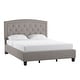 preview thumbnail 21 of 43, Fontana Adjustable Diamond-tufted Arched Back Bed by iNSPIRE Q Classic