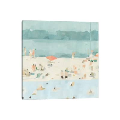 iCanvas "Sea Glass Sandbar II" by Emma Scarvey Canvas Print