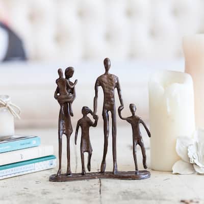 Danya B. Family of Five Bronze Sculpture